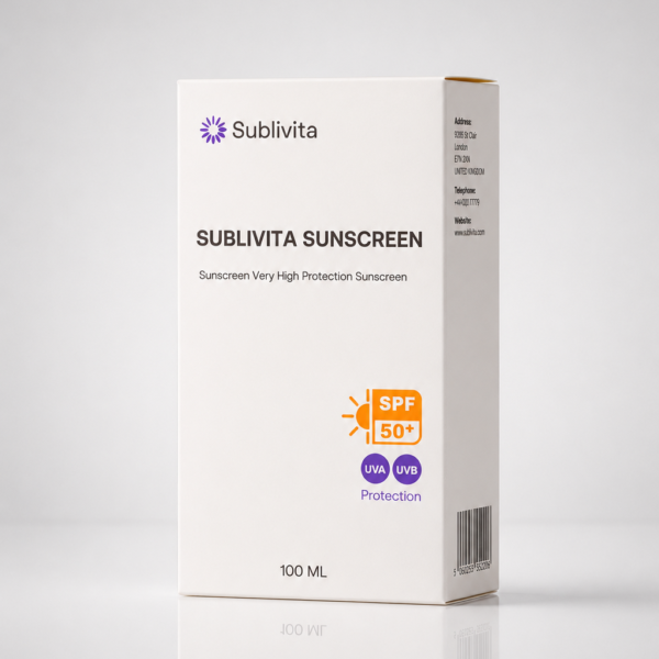 SUBLIVITA SUNSCREEN SPF50+ / PA++++