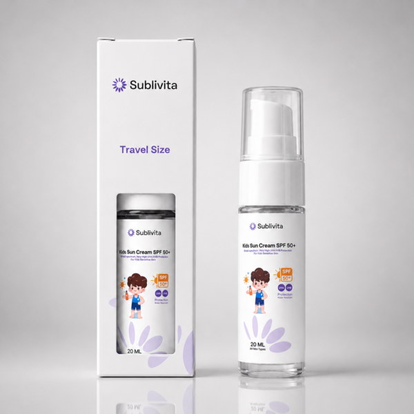 SUBLIVITA KIDS SUNSCREEN SPF50+